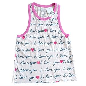 Love letters tank top